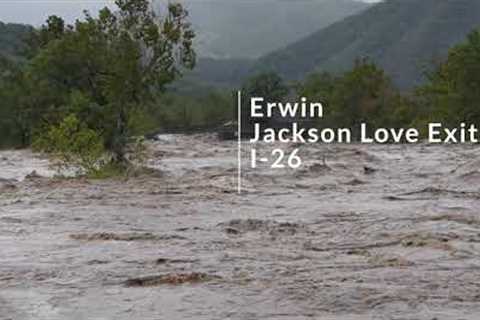 Flooding Day 2  Sept 27 2024 Erwin TN