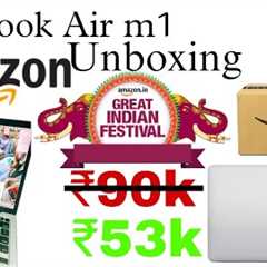 Macbook Air m1 at ₹53k Review - Amazon great Indian festival sale 2024 🤯 | Macbook Air m1 under 53k