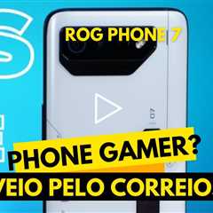 INCRÍVEL SMARTPHONE GAMER! Troca de Tela Asus Rog Phone 7