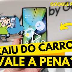 Meu Celular Caiu do Carro! E agora? FOI ATR0PEL@ADO! Troca de Tela  Google Pixel 7 Pro