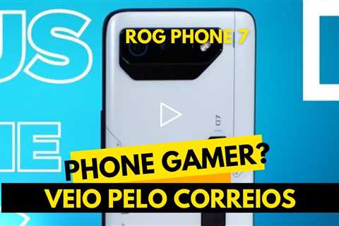 INCRÍVEL SMARTPHONE GAMER! Troca de Tela Asus Rog Phone 7