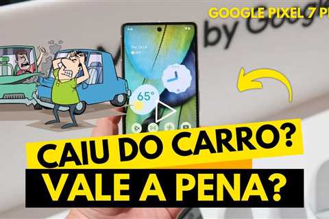 Meu Celular Caiu do Carro! E agora? FOI ATR0PEL@ADO! Troca de Tela  Google Pixel 7 Pro