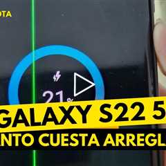 ¡Increíble! Reemplazo de pantalla rota del Samsung S22 5G