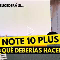 ¡INCREÍBLE! ¡SAMSUNG GALAXY NOTA 10 PLUS CON PANTALLA NEGRA Y BATERIA MUERTA! CÓMO RESOLVER