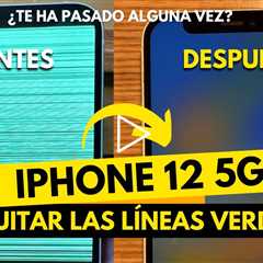 ¡iPhone 12 con Pantalla Rota y Líneas Verdes! Soluciones Rápidas para Dejarlo Como Nuevo