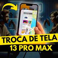 Incrível! Troca de Tela iPhone 13 Pro Max