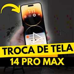 iPhone 14 Pro Max com Tela Destruída! Será Que Tem Conserto?