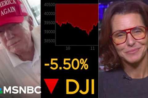 ‘Economic suicide’: CEOs are calling Trump’s White House begging him to stop tariffs, Ruhle says
