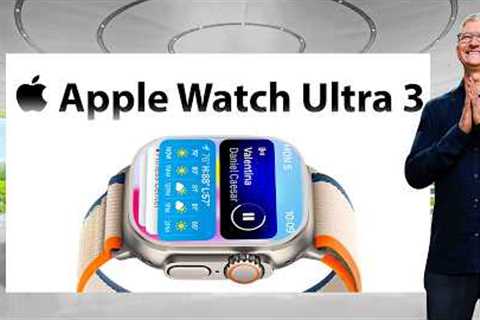 Apple Watch ULTRA 3 LEAKS - 5 BIG CHANGES!