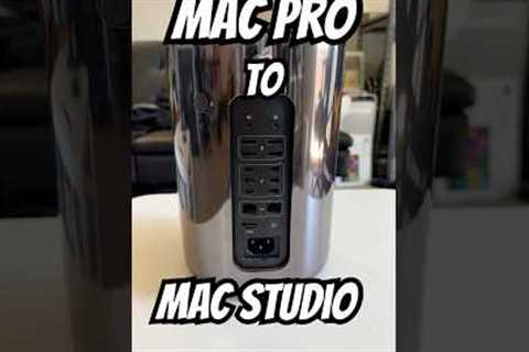Mac Pro Vs Mac Studio (the evolution) #macpro #macstudio #apple #mac #tech #computer