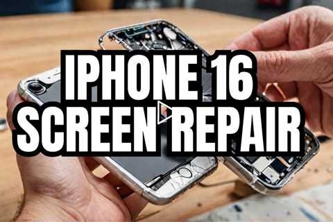 Cracked iPhone 16 Screen? Get It Fixed Today at Sydney CBD Repair Centre