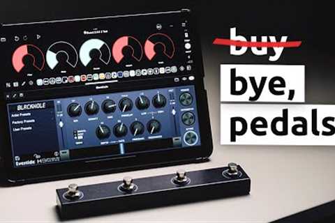 Why I replaced my pedalboard with an iPad