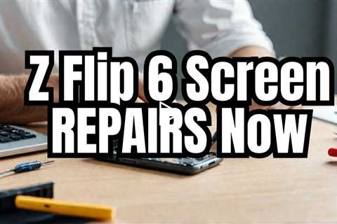 Samsung Galaxy Z Flip 6 Screen Not Working? Sydney CBD Repair Centre Can Fix It Today!