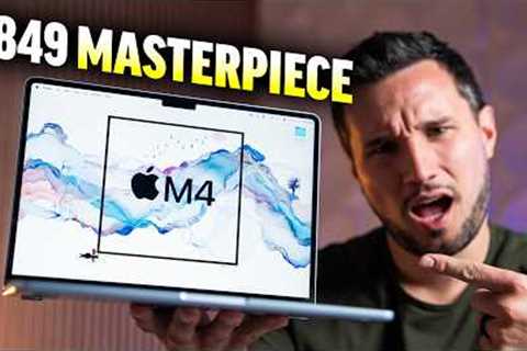 $849 M4 MacBook Air Review - The BEST Laptop in History!