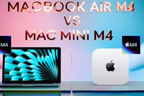 Mac Mini M4 vs MacBook Air M4: Which One Should You Buy?