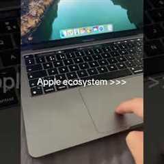 The Apple ecosystem is amazing #apple #macbook #ipad #ios #macos