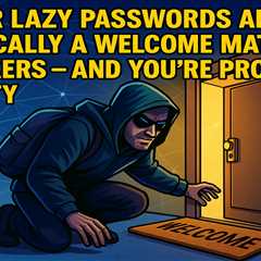 Your lazy passwords are basically a welcome mat for hackers – and you're probably guilty