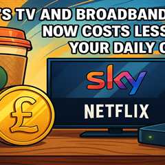 Sky's TV and broadband bundle now costs less than your daily coffee – and they've thrown in Netflix ..