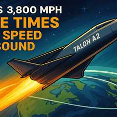Hypersonic 'Talon-A2' plane just circled Earth in under 7 hours at a mind-blowing 4,000mph