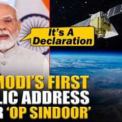 PM Modi’s first public address (Recorded yesterday) after India’s military action against Pakistan