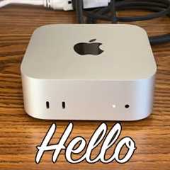 Mac Mini M4 Unboxing & Set-up #macminim4