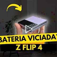 Samsung Z Flip 4 com Tela Quebrada – Veja o Conserto Passo a Passo!