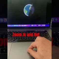 Zoom in and out using macOS trackpad #technology #macos #viralvideo #trending #tipsandtricks #laptop