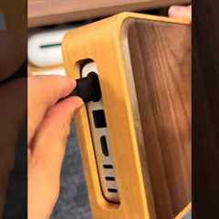 Mac mini M4 Wooden Case Cover