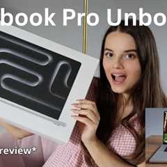MacBook Pro Unboxing Setup and Review // M4 Chip, 16-inch, Silver