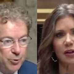 ‘Where’s The Rest Of The $46 Billion?’: Rand Paul Confronts DHS Sec. Kristi Noem On Border Spending