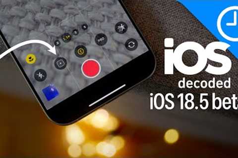 iOS 18.5 beta - Apple testing Stage Manager for iPhone, Photographic Styles for video, and more