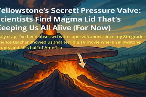 Yellowstone's Secret Pressure Valve: Scientists Find Magma Lid That's Keeping Us All Alive (For Now)