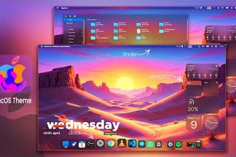 All-in-One macOS Theme for Windows 11