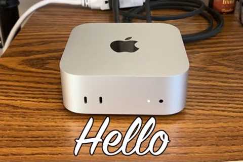 Mac Mini M4 Unboxing & Set-up #macminim4