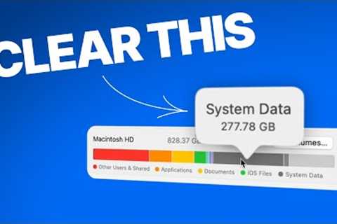 Clear System Data on Mac: How I Freed Up 250GB Safely