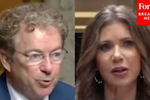 ‘Where’s The Rest Of The $46 Billion?’: Rand Paul Confronts DHS Sec. Kristi Noem On Border Spending