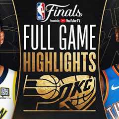 #4 PACERS at #1 THUNDER | NBA FINALS GAME 2 HIGHLIGHTS | June 8, 2025