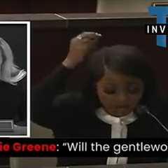 Jasmine Crocket REFUSED To Let Marjorie Taylor Greene Interrupt Her