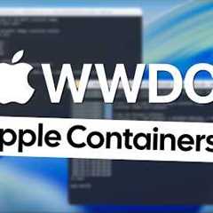 Apple Announces MacOS Containers!? (+ new models)