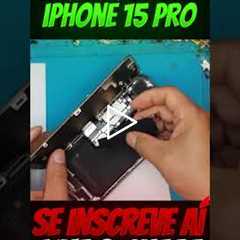 CHOCANTE! 💥 Veja o Estado do Meu iPhone 15 Pro Antes e Depois do Conserto!