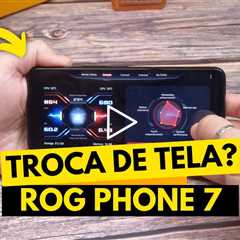 💥 ROG Phone 7 Quebrou! Tela Destruída em um Celular Gamer de R$7.000 😨 Será Que Tem Conserto?