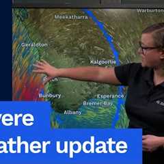 Severe Weather Update 20 June 2025: Severe storms for WA today, damaging coastal winds this weekend