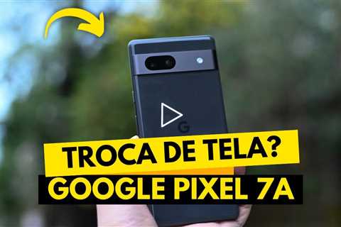 A TELA QUEBROU e quase chorei! 💔 Consertando meu Pixel 7a pela primeira vez!