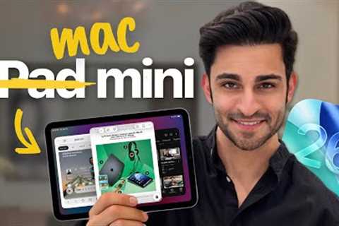 iPadOS 26 Turned My iPad Mini Into a “Mac Mini!” ✨