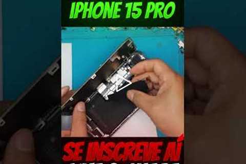 CHOCANTE! 💥 Veja o Estado do Meu iPhone 15 Pro Antes e Depois do Conserto!