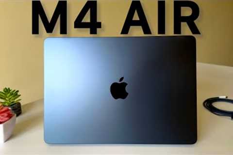 Unboxing New MacBook Air 2025 - Midnight 🧑🏻‍💻