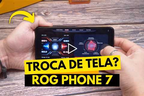 💥 ROG Phone 7 Quebrou! Tela Destruída em um Celular Gamer de R$7.000 😨 Será Que Tem Conserto?