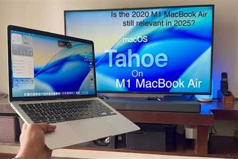 macOS 26 Tahoe on M1 MacBook Air