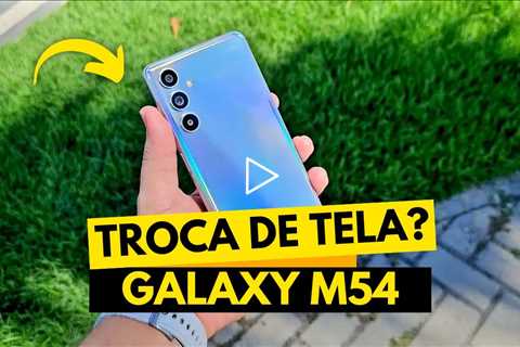 Samsung M54 com a Tela Destruída! Veja o Resultado Inacreditável Depois do Conserto 😱📱