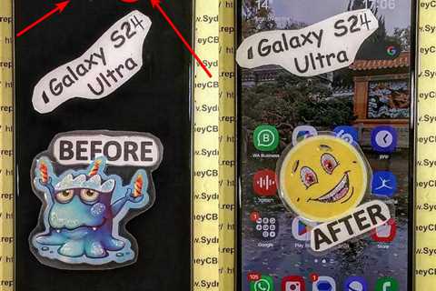 Samsung Galaxy S24 Ultra Green Line Problem